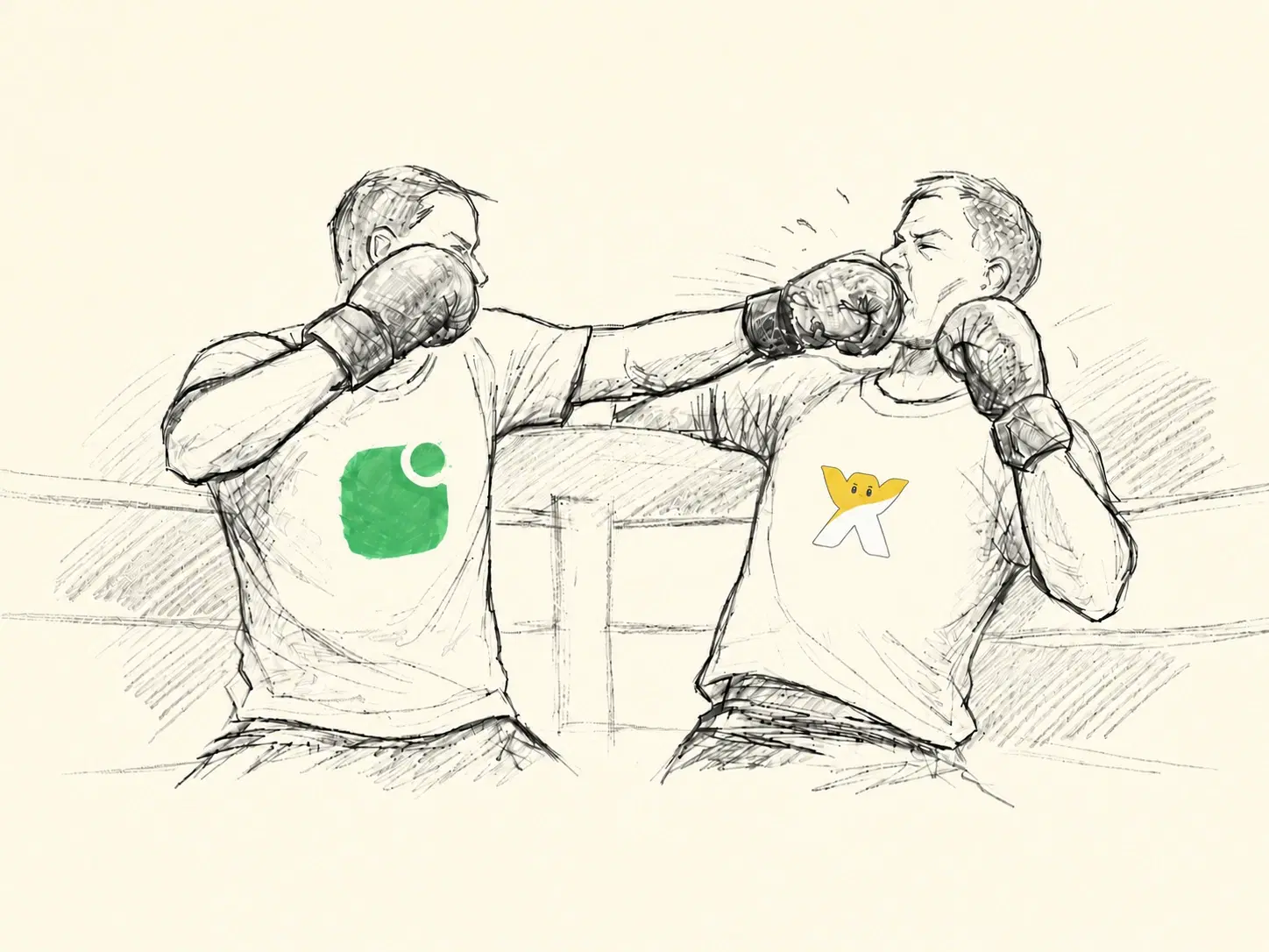 Gráfico ilustrado para el artículo comparativo entre Self y Wix.