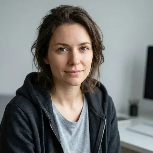 Foto de perfil de Jane Doe para el ejemplo Brutalist.