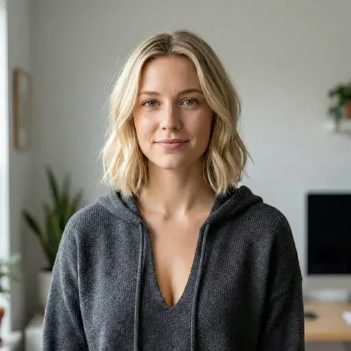 Foto de perfil de Mary Johnson para el ejemplo Minimalistic.